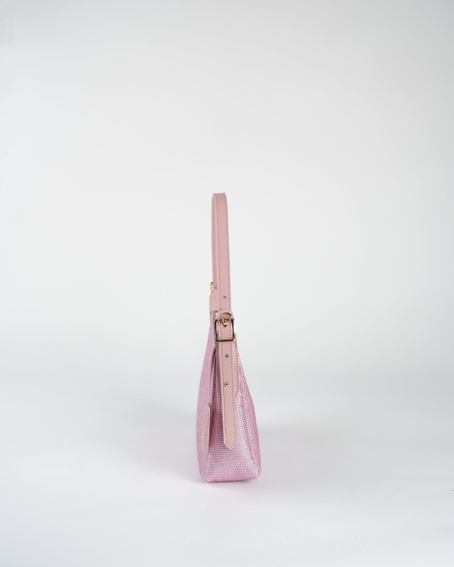 Ezra Crystal Bag in Pink