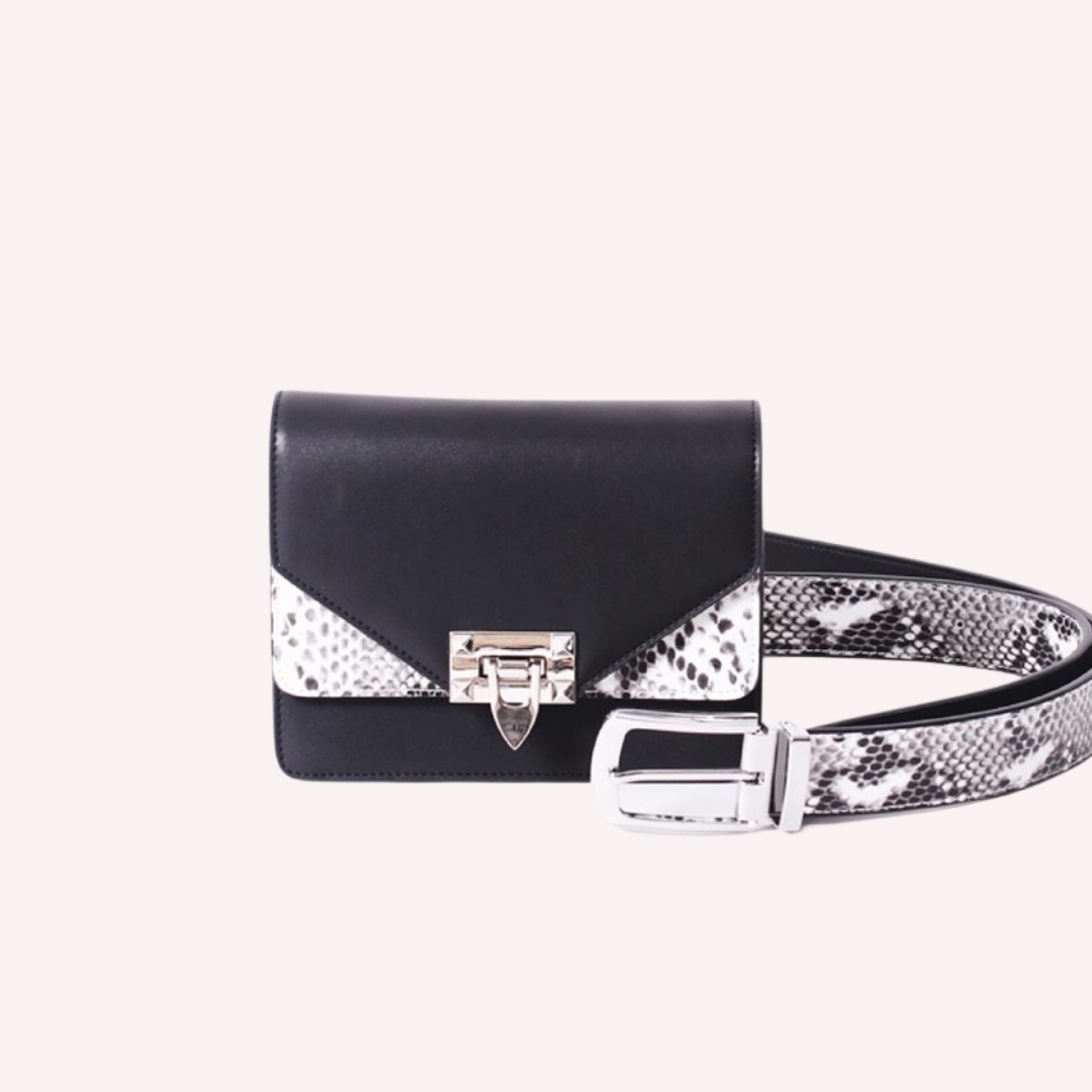 Aileen Belt Bag in Charcoal