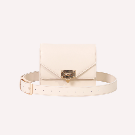 Aileen Belt Bag in Almond