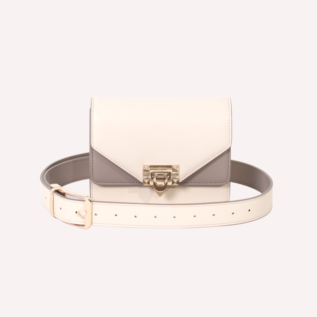 Aileen Belt Bag in Almond Mocha